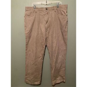 RedHead Jeans Beige Stretch Denim Straight Cotton Casual 40 By 30